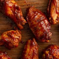 16 Jumbo Wings · Giant, juicy, rubbed, golden fried wings tossed in your choice of sauce or dry rub. Get them...