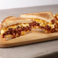Brisket Grilled Cheese · Our housemade chopped brisket served on thick sliced bread with cheddar, jack and american c...
