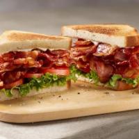 1 Lb Blt · A full pound of our hardwood smoked bacon with vine ripe tomatoes and leaf lettuce served on...