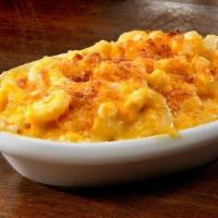 Macaroni & Cheese · House-made Mac & Cheese with cavatappi pasta topped with Cheddar Jack cheese. Upgrade to Fam...