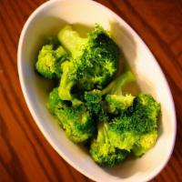 Fresh Steamed Broccoli · Fresh Broccoli steamed in a garlic butter sauce. Upgrade to Family or Large. Family feeds 6-...