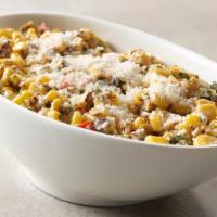 Street Corn Shareable · A sharable size of our take on Mexican street corn. Char-grilled street corn with peppers, o...