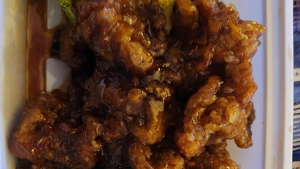 Crispy Beef · Hot and spicy.