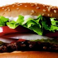 Cheeseburger · Upgrade to double cheeseburger, fries and soda.