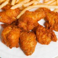 6 Piece Wing Zings With Fries  · 
