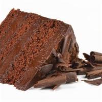 Chocolate Cake Slice · 