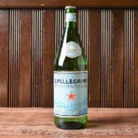 San Pellegrino · Large 1 Liter Bottle of San Pellegrino Sparkling Natural Spring Water