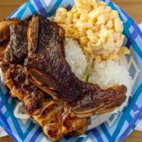 Bbq Mixed Plate · BBQ chicken, BBQ short rib and teriyaki beef.