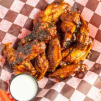 Chicken Wings(20Pc) · Choose your style:. Grilled BBQ, Grilled Jerk Glaze,. Bualo Style (Medium),. or Smothered S...