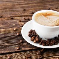 Cappuccino · A traditional cappuccino has an even distribution of espresso, steamed milk, and foamed milk.