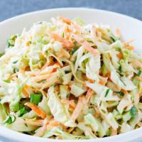 Cole Slaw · Fresh Napa Cabbage Hand Tossed with Mayonnaise, Salt, and Pepper