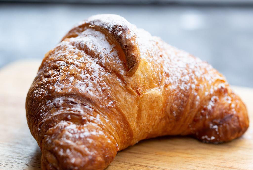 Apricot Croissant · Italian Croissant stuffed with apricot jelly .