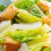 Caesar Salad  · Romaine lettuces, herbs croutons, shave parmesan and caesar dressing