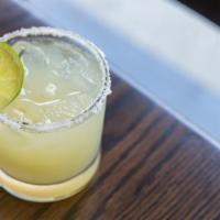 Traditional · blanco tequila - lime - agave nectar (add mango, strawberry or passion fruit for +$1)