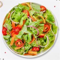 Home Sweet Home Salad · Lettuce, tomatoes, red onion, cucumbers, green olives & carrots.
