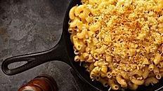 Gourmet Mac & Cheese · Creamy baked mac and cheese. Add lobster or short rib for an additional charge.