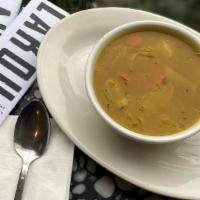 Haitian Soup Joumou (Vegan, Gluten Free). · This is a Haitian-style squash soup with yummy veggies! Chayote, Cabbage, Carrots, Potato, G...