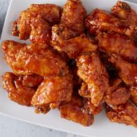 25 Wings · 25 Crispy Jumbo Wings with up to 3 of your Favorite Flavors! 5,000-6,283 cal.