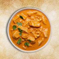 Utter-Butter Chicken · Butter Chicken simmers in a buttery tomato sauce and is mixed with Indian spices and herbs