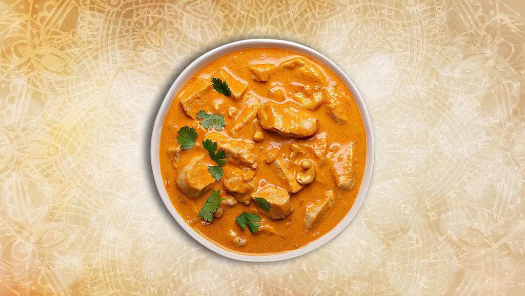 Utter-Butter Chicken · Butter Chicken simmers in a buttery tomato sauce and is mixed with Indian spices and herbs