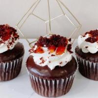 Choco Berry · Chocolate cake filled with strawberry preserve, topped with chocolate ganache whipped cream,...