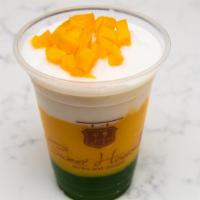 Mango & Coconut Juice With Aloe Jelly · 芒椰蘆薈爽