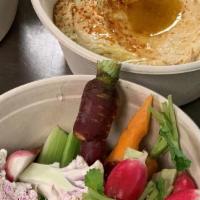 Hummus · with radishes and housemade pita