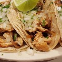 Tacos · 3 Delicious Classic Mexican Tacos With Your Choice Of Meat, Soft Corn Tortillas And Veggies.