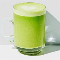 Matcha Latte (Gf | V) · Luxurious ceremonial grade matcha blended with Califia Farms almond milk.. Fun Facts: matcha...