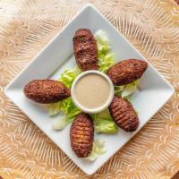 Falafel · Homemade and Served	with tahini sauce.