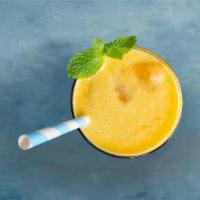 Fresh Yogurt Mango Smoothie · Chilled churned yogurt drink with alphonso mango.