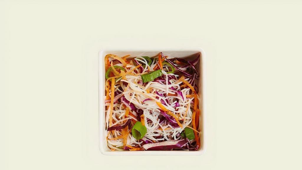 Spicy Cold Noodles · with kelp and sesame dressing (cool, gluten-free, and vegan)