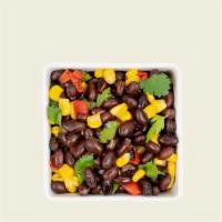 Black Beans And Corn · with lime, cilantro, and chipotle (cool, gluten-free, and vegan)