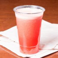 Immune Booster Juice · Grapefruit, strawberry, orange, and ginger.