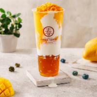 Mango Cheese Drink 芝芝芒果果粒 · Fresh Mango with signature Cheese Macchiato. Sweet and Creamy. Fixed Ice and sugar level. On...