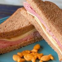 Ham And American Cheese · Ham and American Cheese Sandwich with your choice of Bread, Snack and Drink!