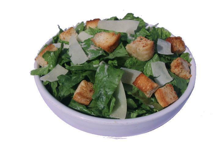Caesar Salad · Romaine lettuce, shaved Italian cheese, coal oven baked croutons, traditional caesar dressing.