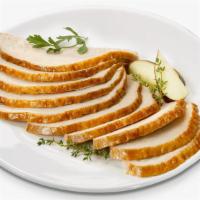 Roasted Turkey Breast · Perfection cannot be rushed. Our turkey is slow-roasted in its own juices, tender as all get...