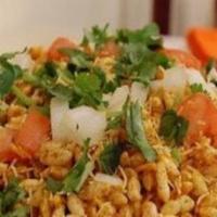 Bombay Bhelpuri · One of the most popular street foods in india. Delicious mixture of puffed rice, sev, tomato...