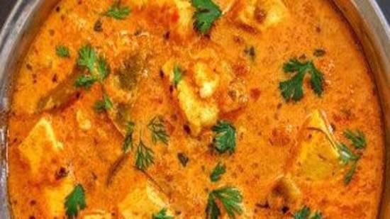Kadai Paneer Masala · Gluten-free, dairy. The mouthwatering combination of cottage cheese cooked in creamy tomato sauce, onion, and traditional Indian spices.