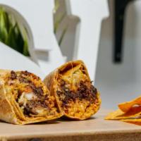 Nsv Burrito · Grilled whole wheat wrap loaded with quinoa 