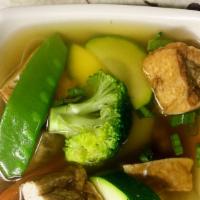 Tofu & Vegetable Soup · 