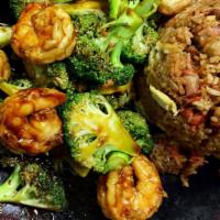 Jumbo Shrimp Broccoli · 