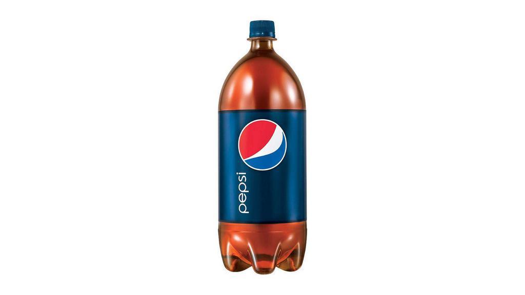 2 Litera Soda · Coke, orange, pepsi, sprite, ginger ale, grape.