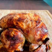 Whole Rotisserie Chicken · Serves 4. Sold by whole chicken.