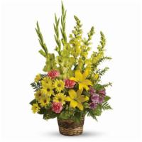 Vivid Recollections By Teleflora · This glorious basket of beautiful blossoms will send hope and let those you care for know th...