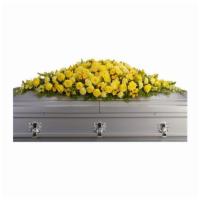Golden Garden Casket Spray By Teleflora · In our darkest hours, a radiant display of sunshine is sure to warm hearts, especially when ...