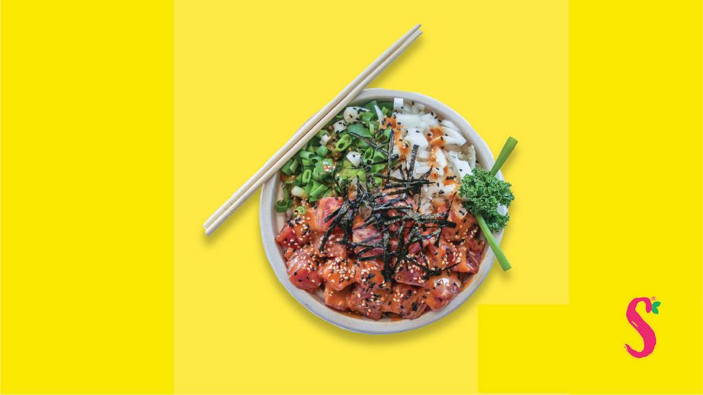 Custom Poke Bowl · How hungry are you? Choose 2 or 3 Scoops of Protein 🥄