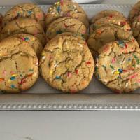 1 Dozen Cake Batter Cookies · Freshly baked cake batter cookies taste just like a cake.yummy
