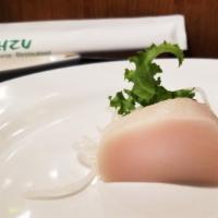White Tuna · One piece of sushi or  one piece of sashimi.